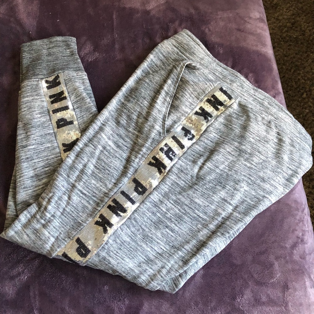 VS Pink bling sweatpants